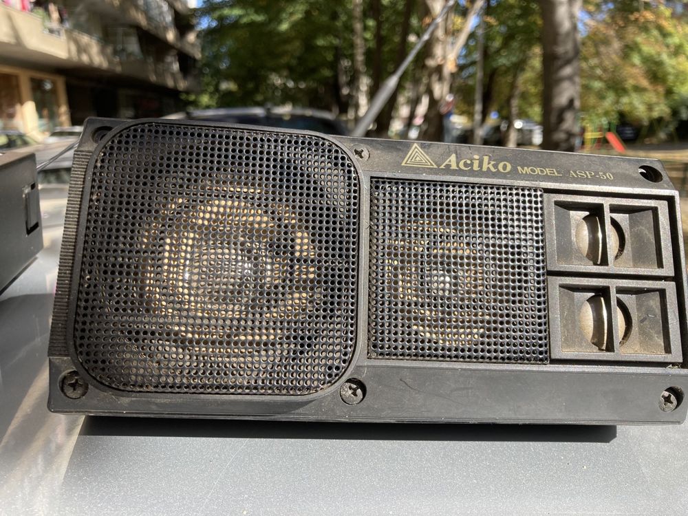 Ретро радио за кола с 2 колонки