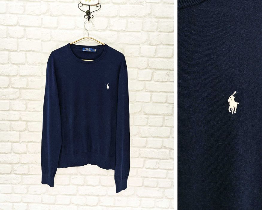 Ralph Lauren Памук / Кашмир Оригинален мъжки пуловер размер L