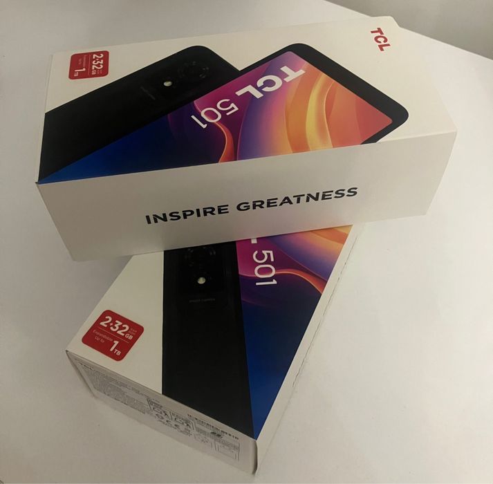 Смартфон TCL 501, 2GB RAM, 32GB, 4G, Prime Black