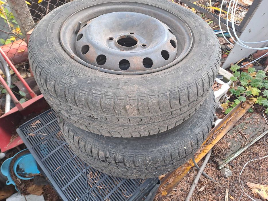 гуми с джанти 14 цола за ситроен