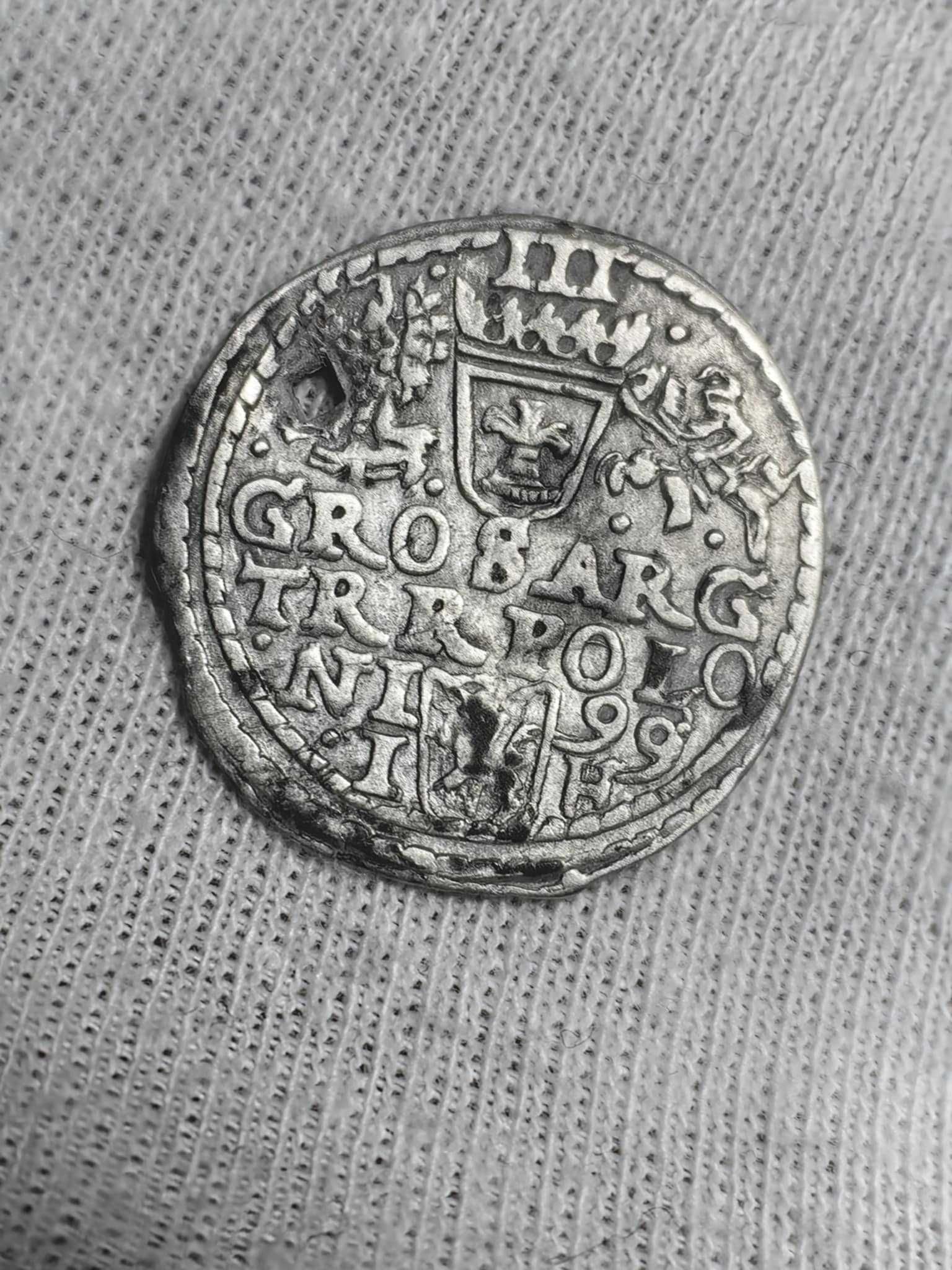 Moneda Argint Triplu Gros polonez 1599