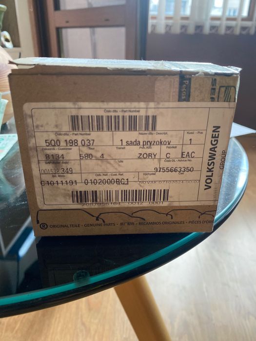 Оригинални тампони за двигател 5Q0198037 за Audi/VW/Seat/Skoda