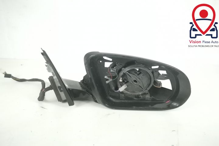 Оригинално дясно огледало в добро състояние с отопление, сляп ъгъл, ел