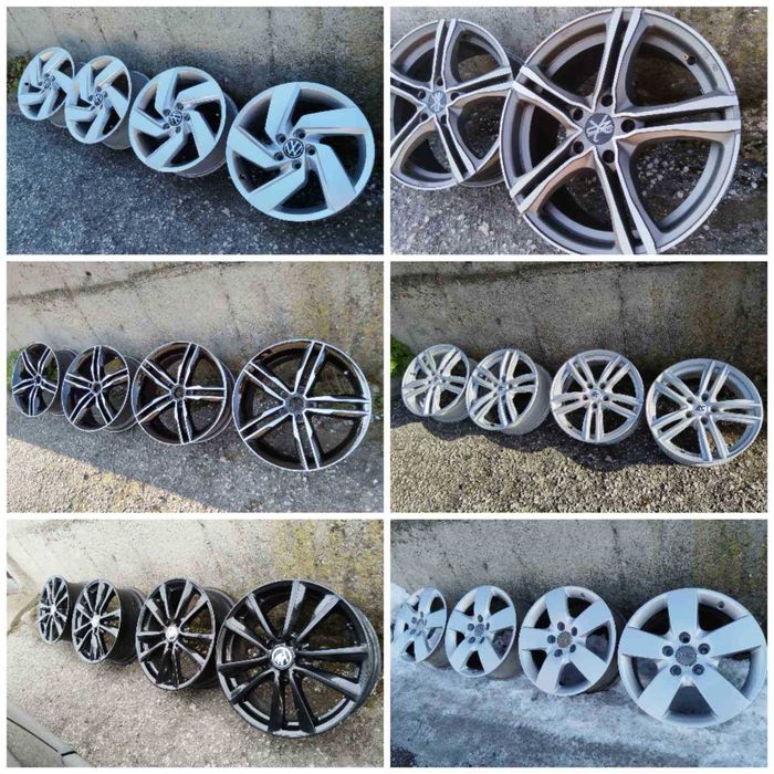 Лети джанти 5х112 Фолксваген, Шкода, Ауди, Мерцедес, Сеат VW