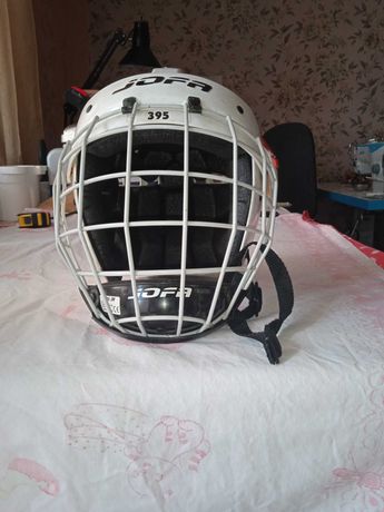 Хоккейный шлем/решетка  3956, детский,  размер JR,  белый фирмы JOFA