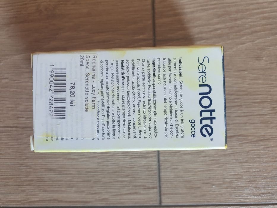 Picături naturiste pentru somn