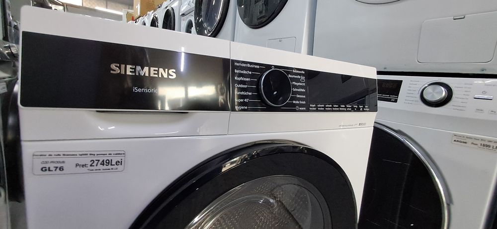 Uscator de rufe Siemens IQ500 8kg import Germania Garanție GL76