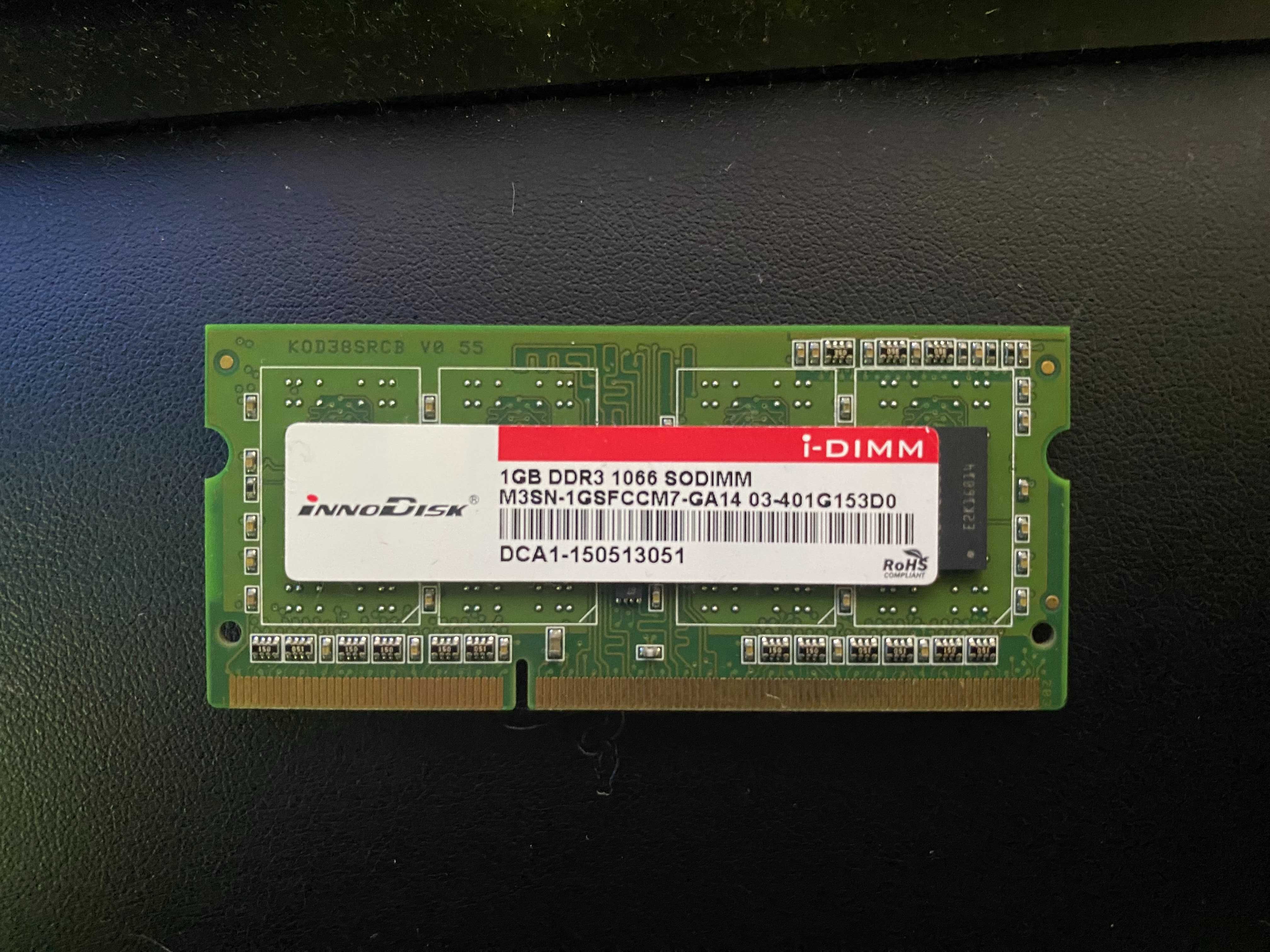 Memorie RAM Synology 1 GB DDR3 SO-DIMM (1066MHz, 204pin, CL7)