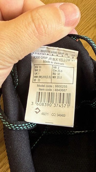 Нови, детски маратонки Decathlon KIPRUN K500 GRIP - 33 номер / 20,5 см