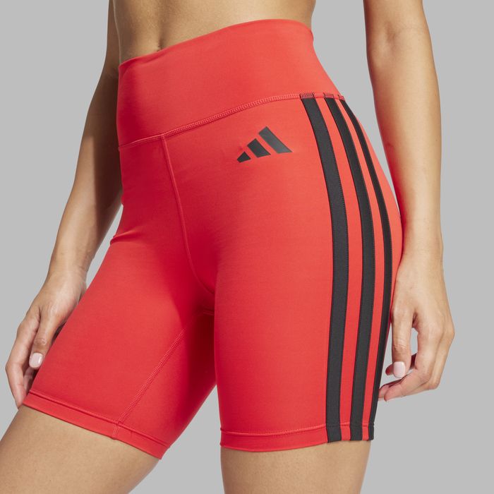 Pantalon scurt fitness Adidas Roșu Damă - produs resigilat Decathlon