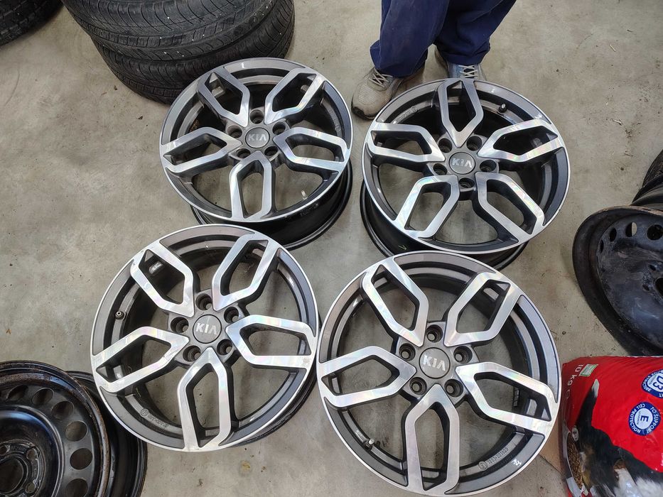 4бр.АЛУМИНИЕВИ ДЖАНТИ 17ки за KIA 5x114,3 7J ET53