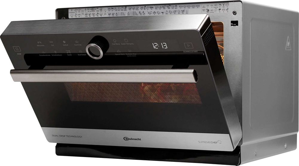 Микровълнова печка Bauknecht MW 3391 SX(Crisp Fry – пържене без олио)