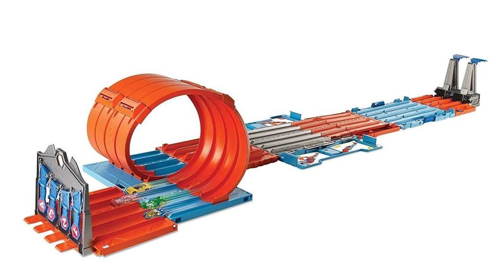 Hot Wheels multitrack race. Модулна писта с много конфигурации