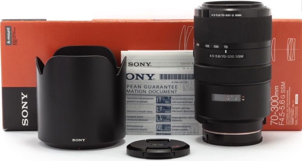 Объектив Sony SAL 70300G Сони альфа