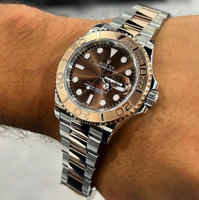 rolex yacht - master chocolate dial