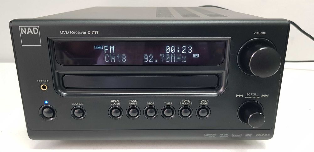 NAD C 717 amplificator DVD receiver muzica filme performant mini