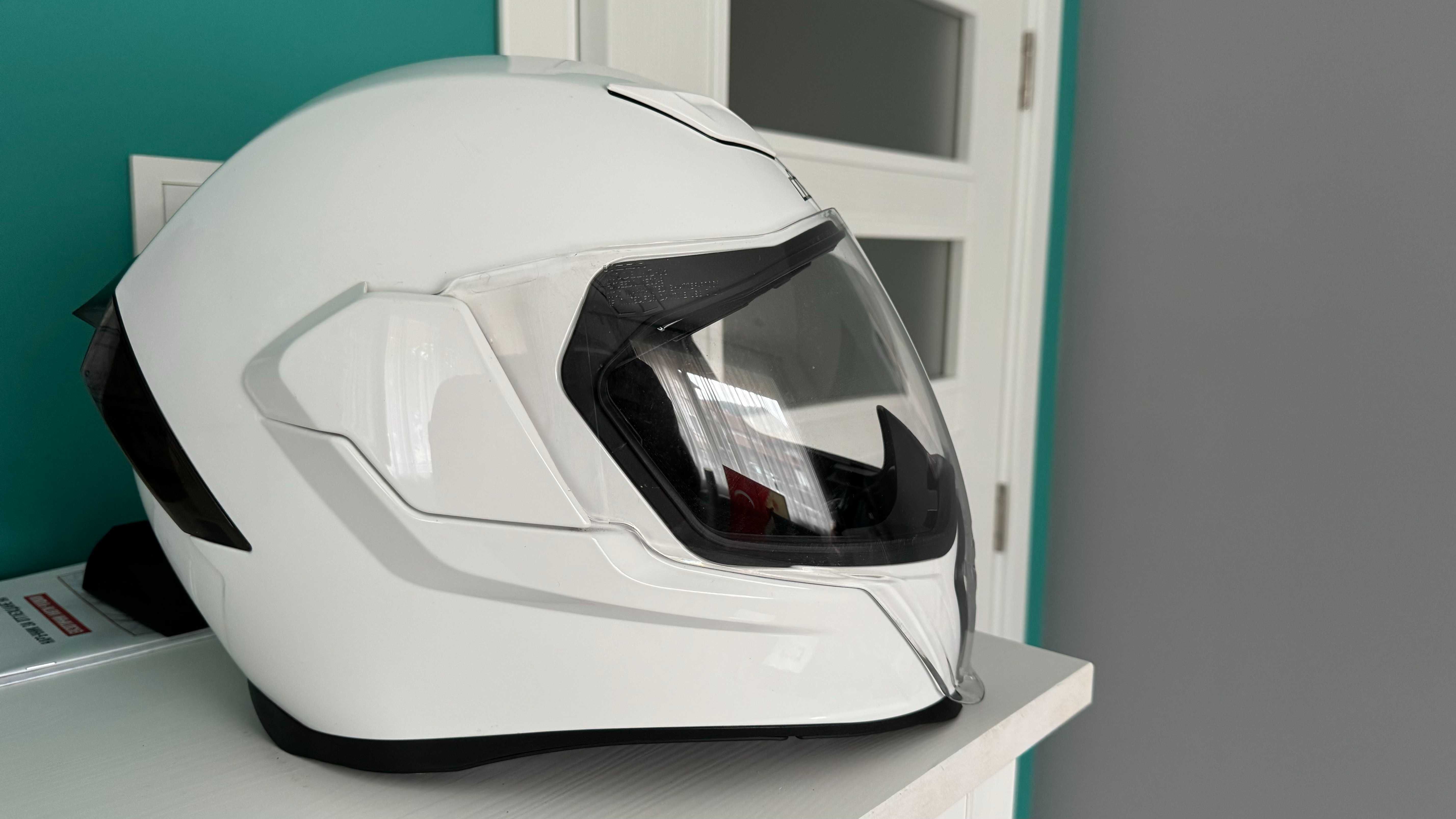 Icon Airflite Helmet White/Мото каска бяла