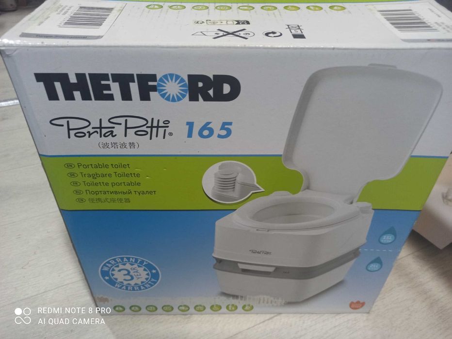 Биотуалет Thetford переносной Porta Potti 165 белый