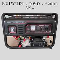 Generator Dvijok генератор движок RWD-5200E 3 kw