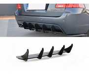 Prelungire Nervuri Tepi Striatii difuzor Bara Spate BMW E60 E61 Maxton