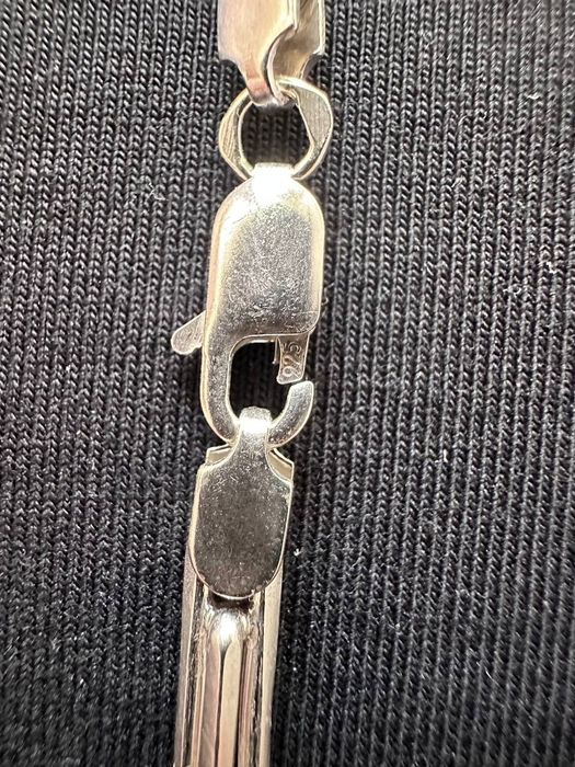 Мужской серебряный трос