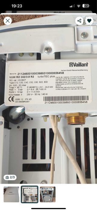 Centrala Vaillant turbo Teh Plus