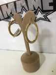Cercei rotunzi 14k(ctg)staramanet