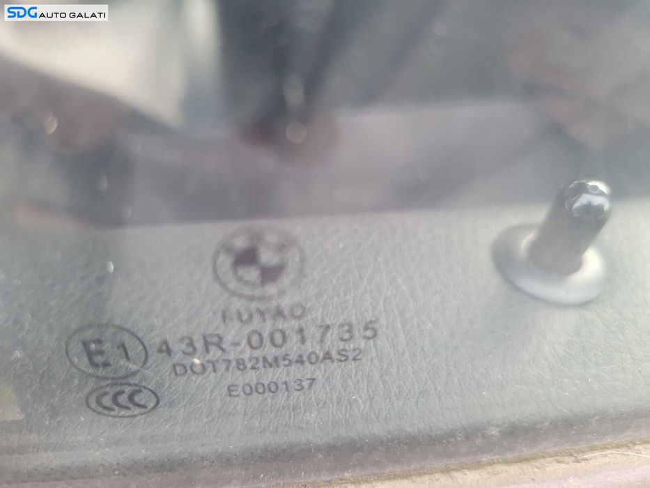 Geam Sticla Fix de pe Usa Stanga Spate BMW Seria 3 F30 2010 - 2018 Cod 43R00175 [C2344]