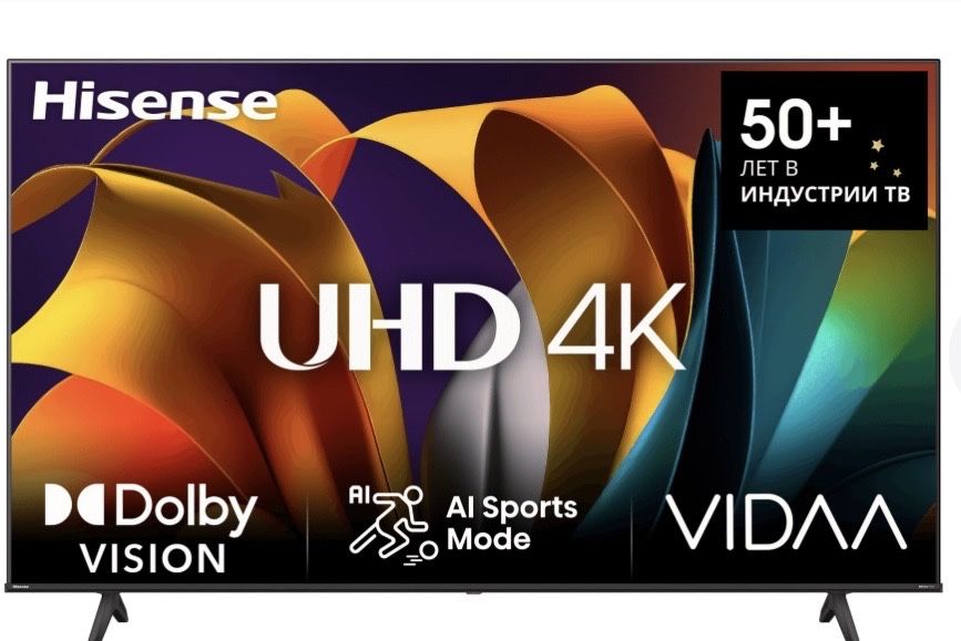 Телевизор HISENSE 55A6N Smart