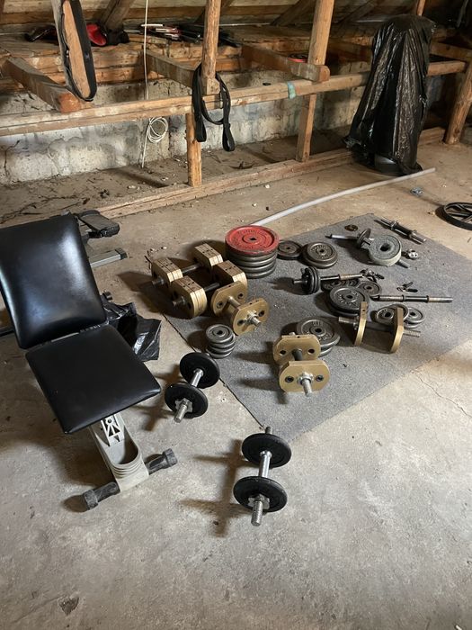 Banda alergare si Greutati pentru fitness