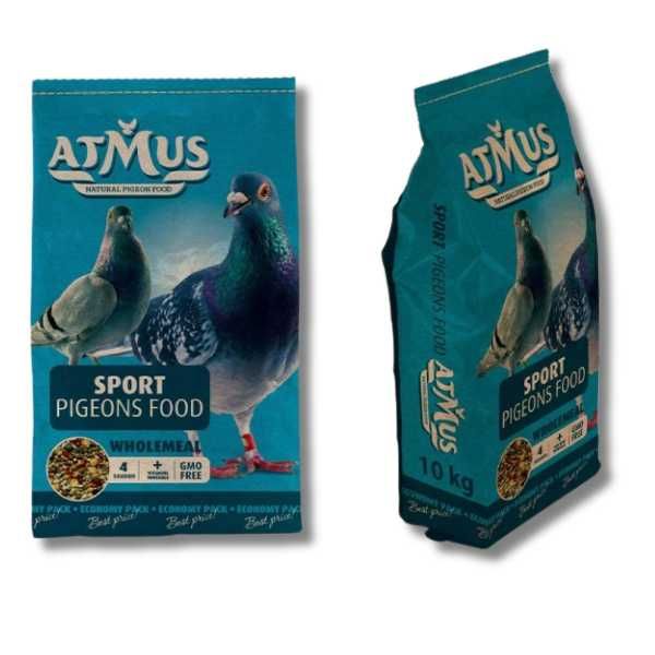 Базова храна за гълъби Atmus #1, многокомпонентна, 10/20 кг