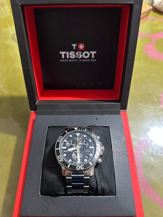 Ceas Tissot Seastar 1000 Chronograph full box acte cutie+ bon achiziti