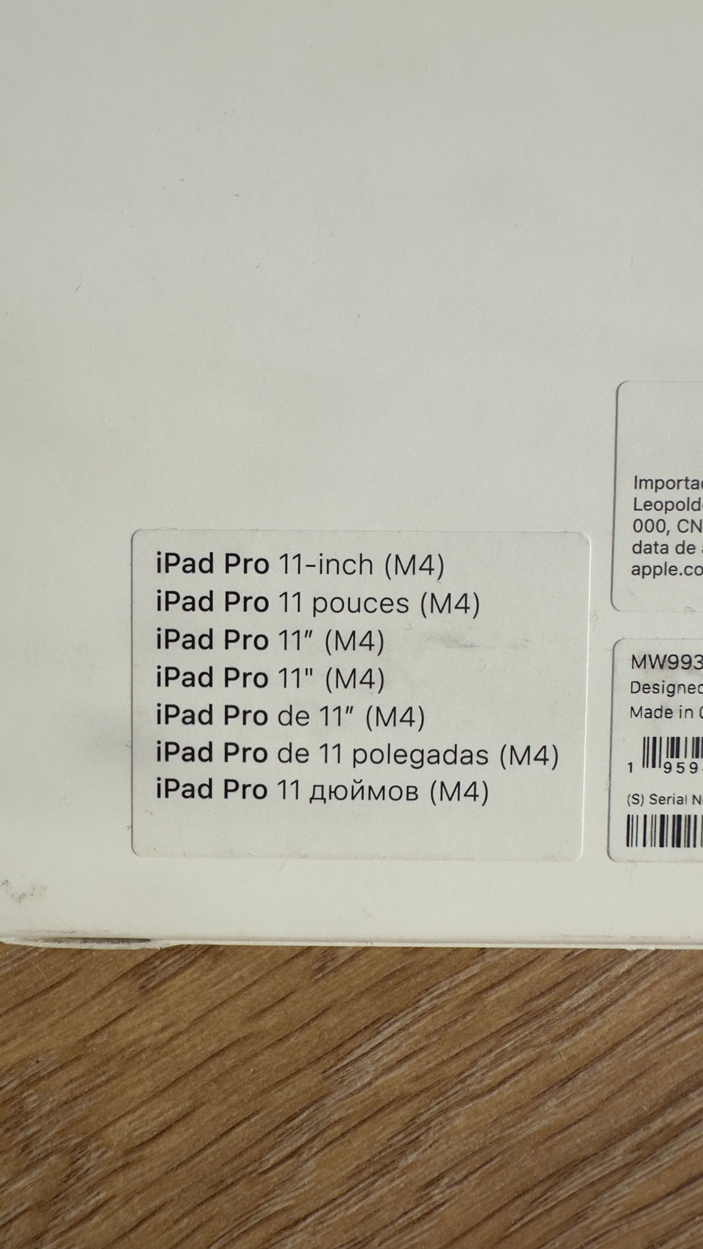 Нов Apple Smart Folio калъф за iPad Pro 11” (M4) – Denim, оригинал