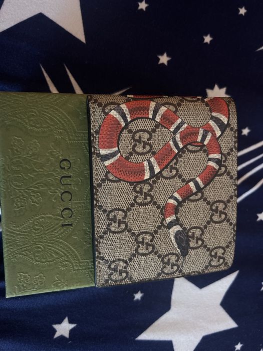 Gucci wallet snake
