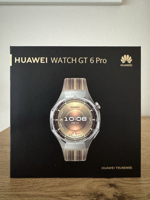 Huawei watch Gt 6 pro Yettel 10.10.25г. Brown + слушалки.
