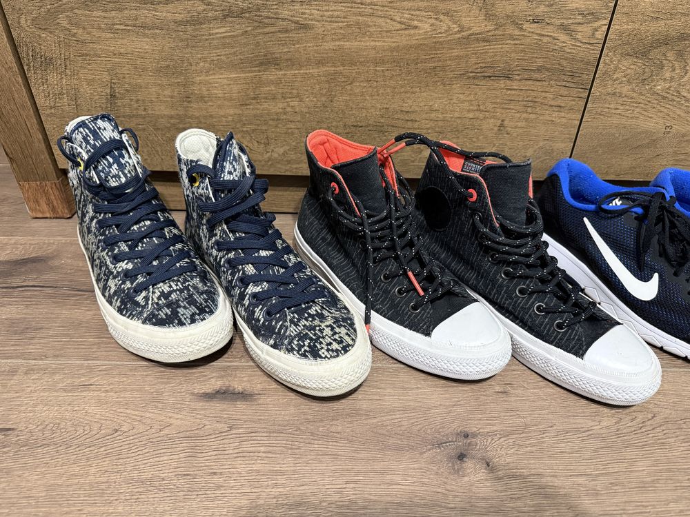 2 чифта маратонки за 65 лв (Converse, Nike)