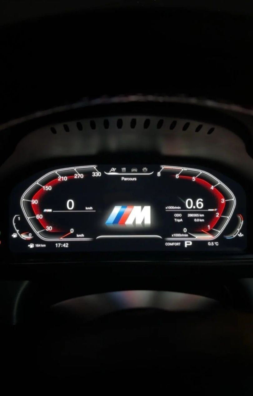 Дигитално табло километраж за BMW F01 F07 F10 F12 F15 F25 F30 X5 X3 X6