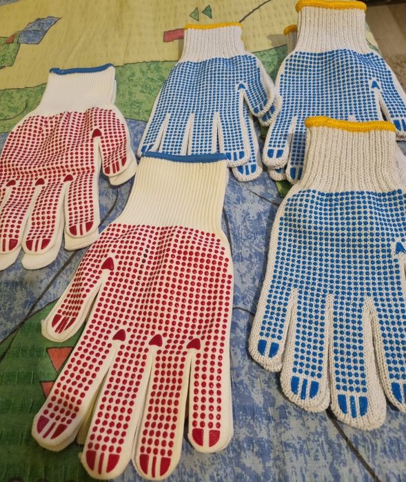 Mănuși muncă (5 perechi)