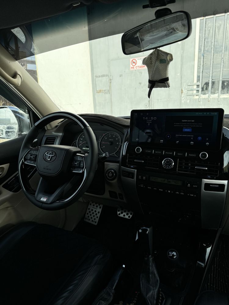 Руль с монитором Toyota Prado 120
