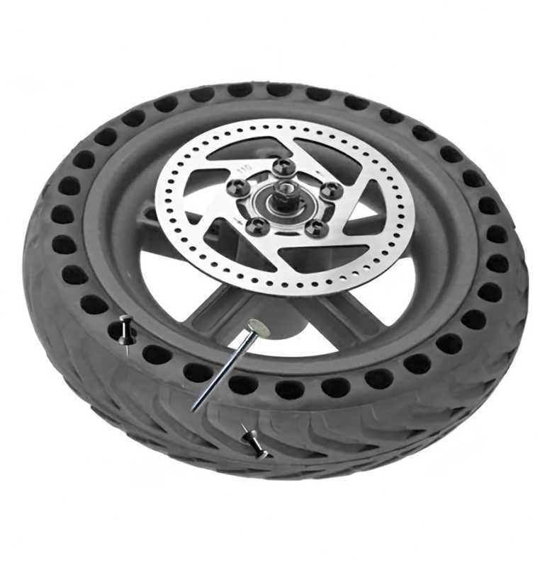 Roata spate 8.5 inch Xiaomi M365 / 1S cu cauciuc plin si disc de frana