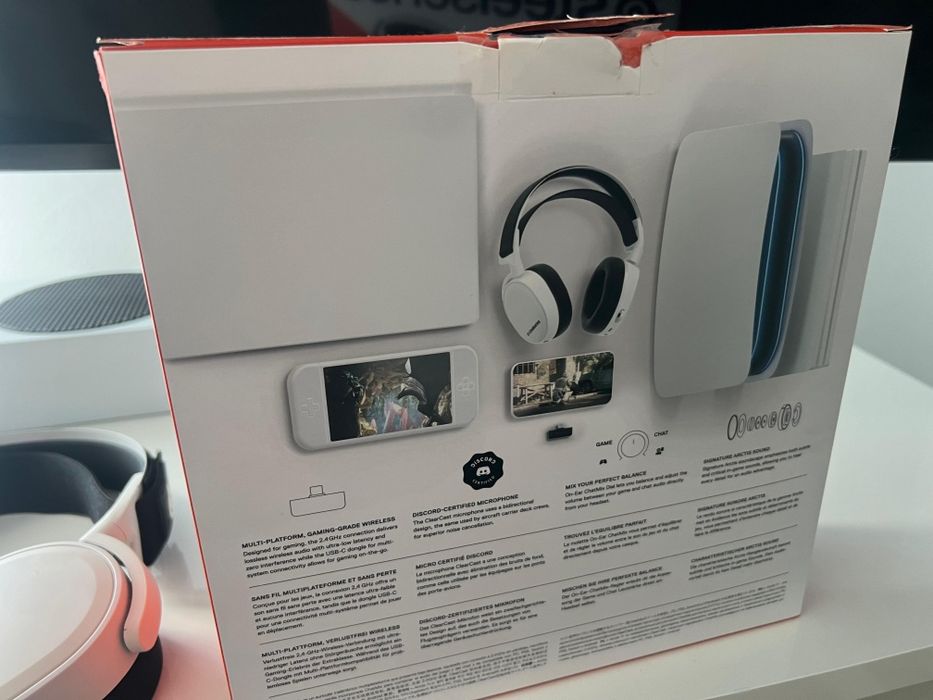 Căști steelseries arctis7+ wireless