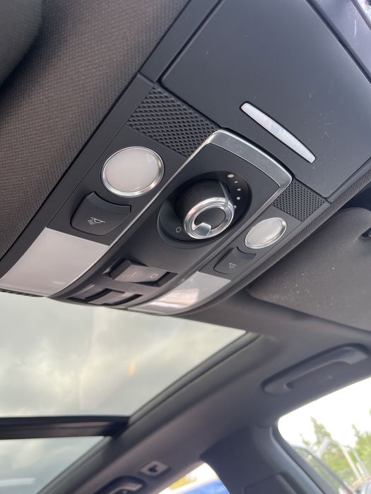 Trapa panoramica Audi Q7 4L Facelift 2011 completa cu jaluzele negre