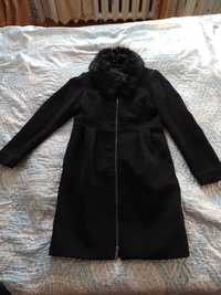 Чёрное весеннее пальто на замочке 44-46рр от Мехх, торг