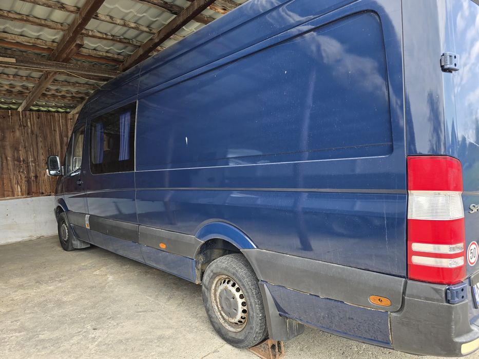 Mercedes Sprinter 180CDI 2008 MIXTA 6+1 locuri, 221000km