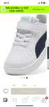 Adidasi puma nr 25 albi
