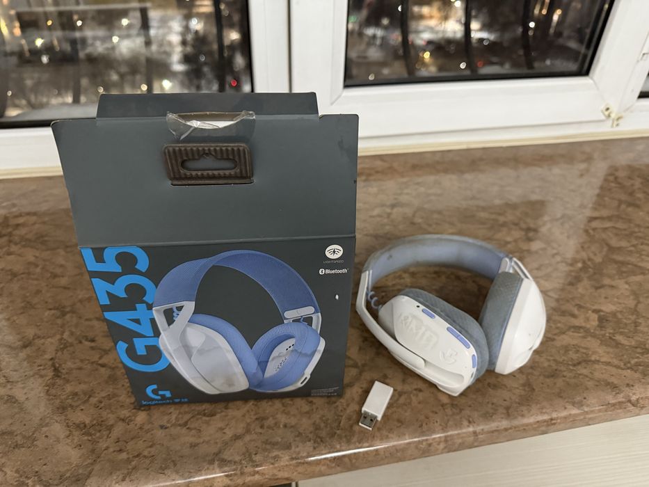 Logitech g435 наушники