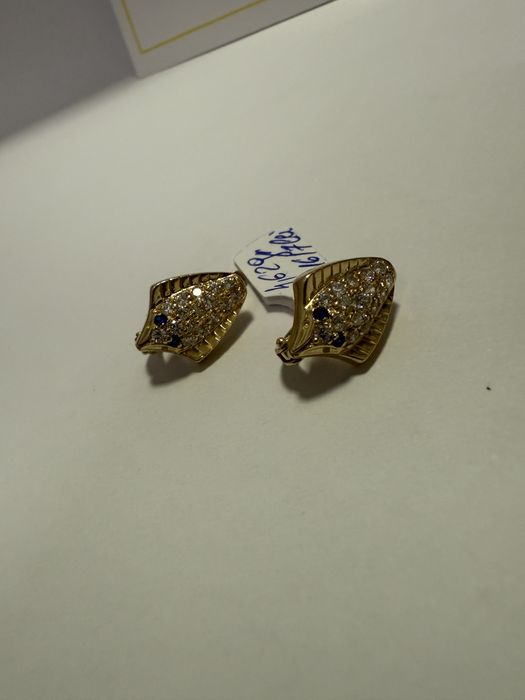 Cercei cu pietre (vl) star amanet