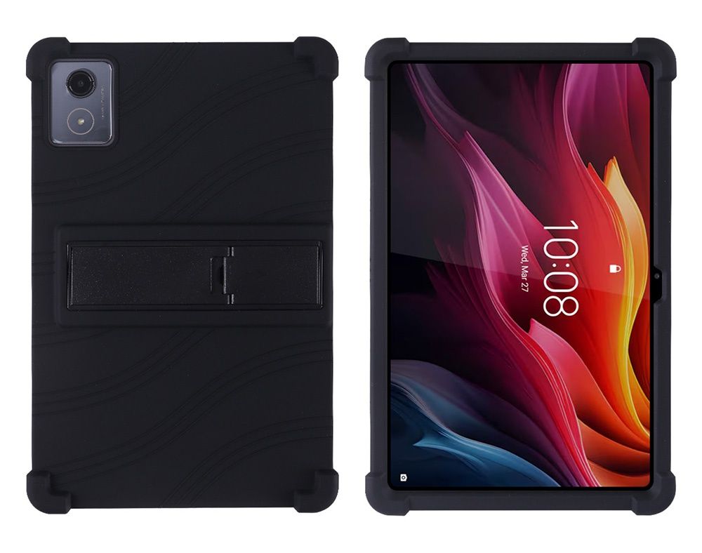 Lenovo Tab K11+ 11.45" 2024 / Удароустойчив силиконов кейс със стойка