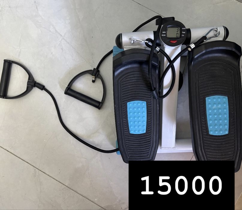 Степпер для похудения с эспандерами