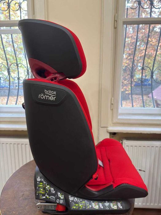 Scaun auto ISOFIX Britax Romer ADVANSAFIX IV M Fire Red, 9-36 kg, rosu
